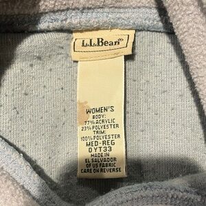 L.L. Bean Women's Light blue Pullover